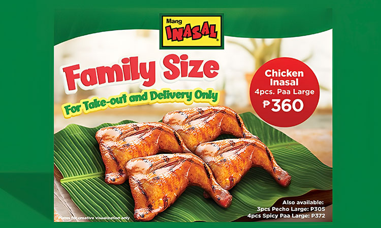Mang Inasal favorites now come in Family Size