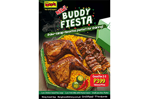 Mang Inasal’s bilao of Ihaw-Sarap favorites now in buddy size