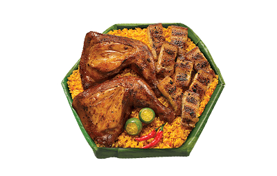 Chicken Inasal, Grilled Liempo, Buddy Fiesta, Mang Inasal