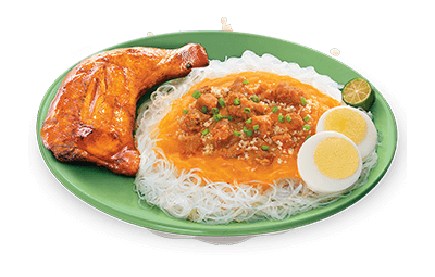 Palabok, Chicken Inasal Regular, Mang Inasal