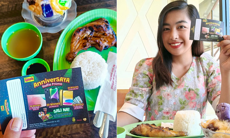 Mang Inasal, 20th Anniversary, AnniverSAYA Raffle Promo
