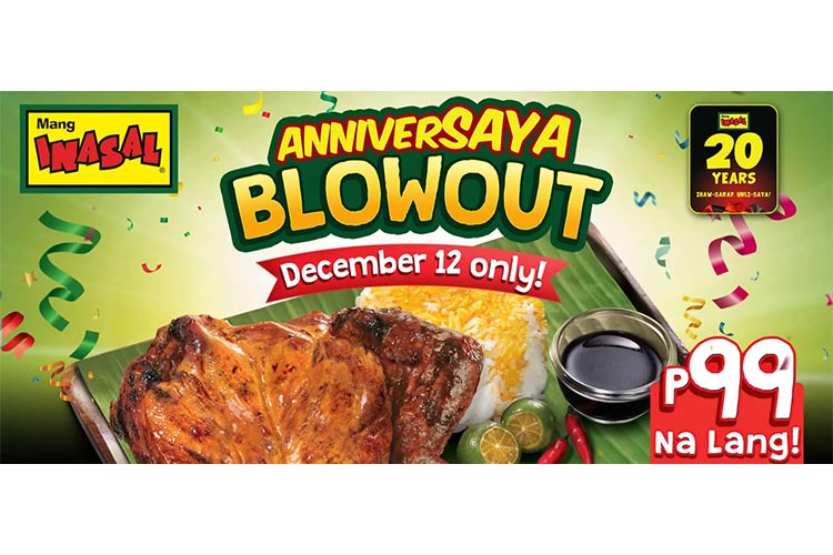 Mang Inasal marks 20th anniversary with a grand back-to-back blowout