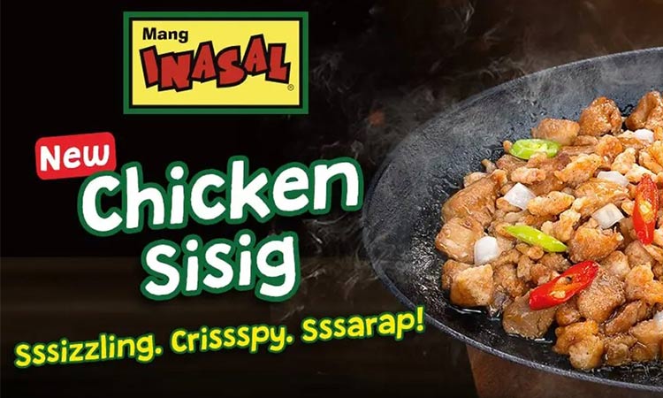 Mang Inasal Chicken Sisig now available in select areas