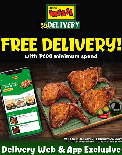 Free Delivery Promo