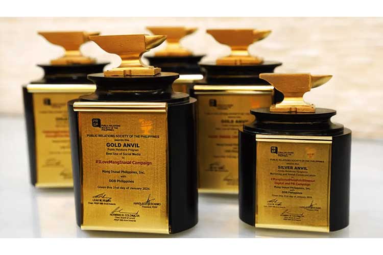Mang Inasal sweeps four Golds, 1 Silver at the 59th Anvil Awards