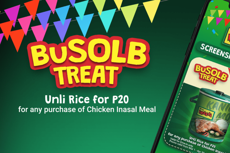 Mang Inasal launches BuSOLB Treat digital coupons