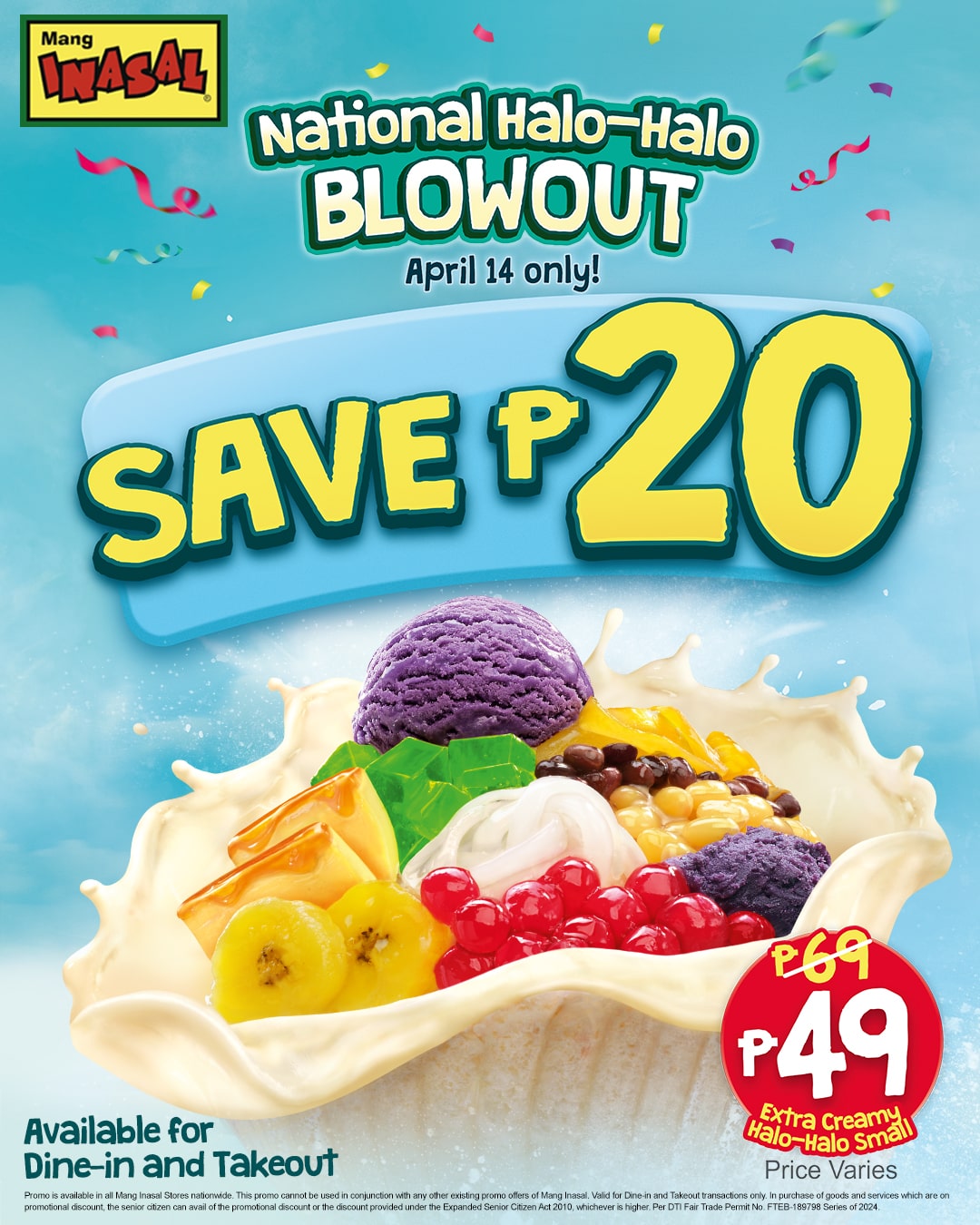 Mang Inasal, National Halo-Halo Blowout