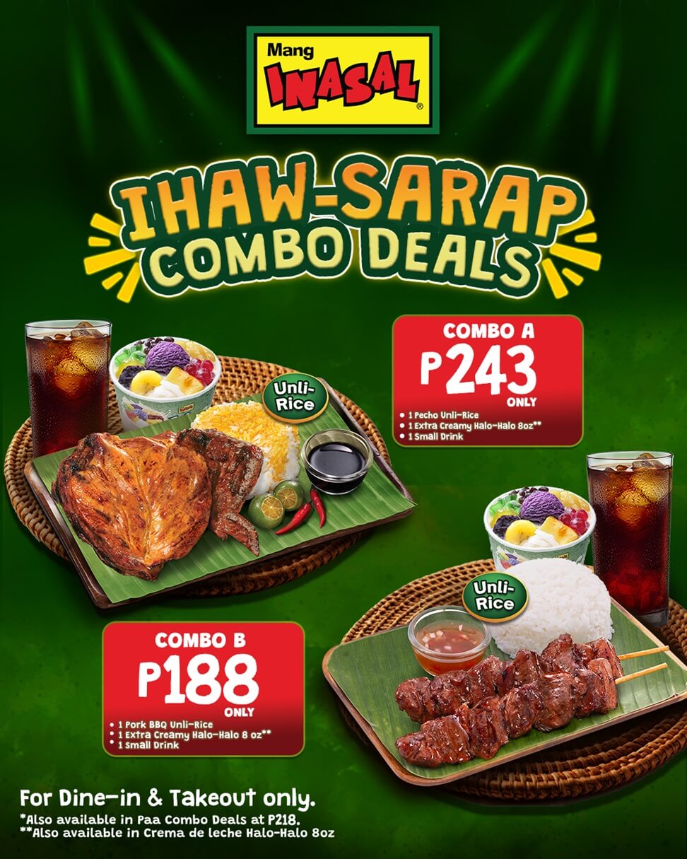 Mang Inasal, Ihaw-Sarap Combo Deals, Ihaw-Sarap Treats, 2025