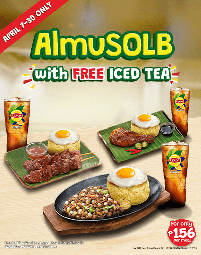 AlmuSOLB with Free Iced Tea