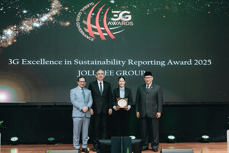Jollibee Group recognized for sustainability reporting excellence at Global Good Governance Awards Jollibee Group recognized for sustainability reporting excellence at Global Good Governance Awards