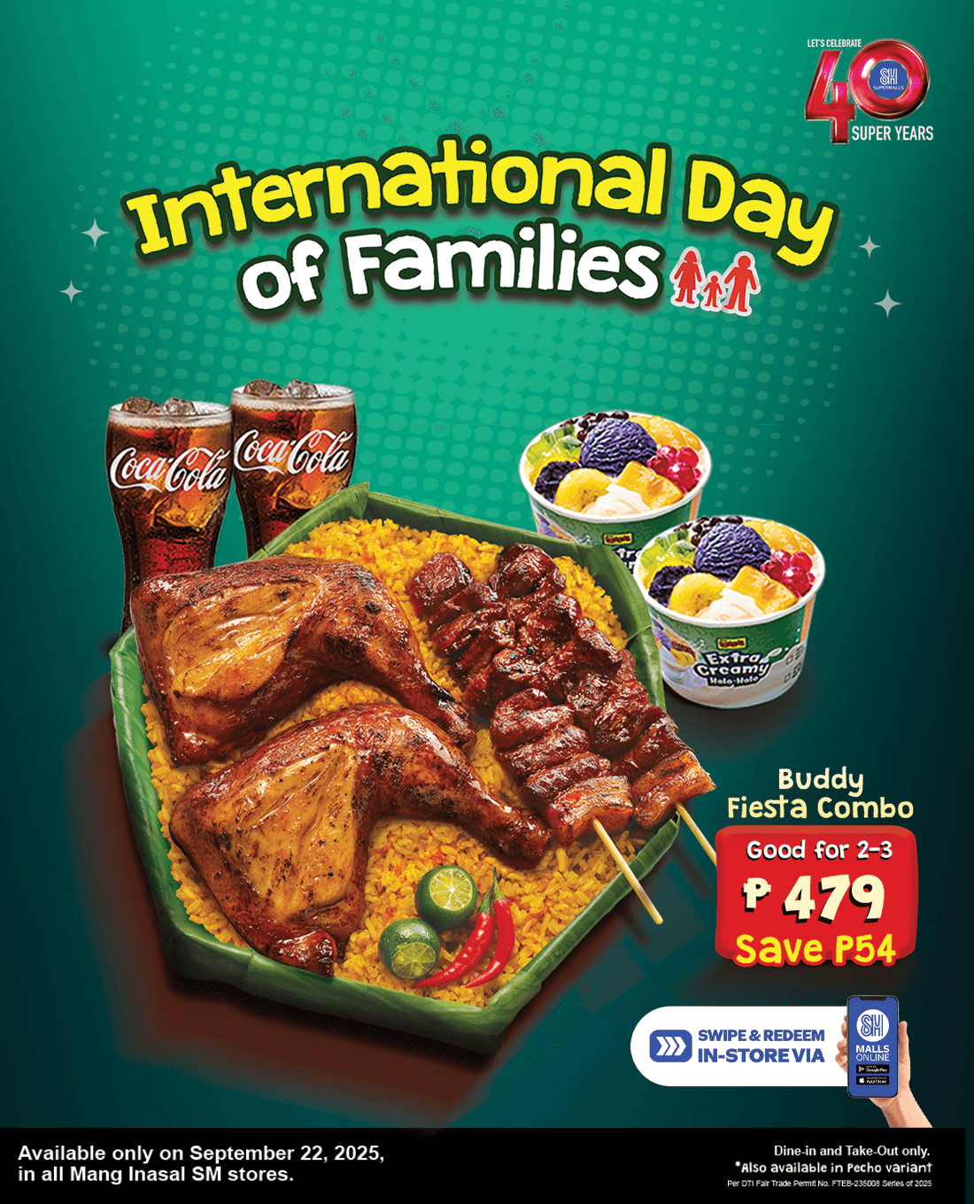 Mark your calendars: Treat your fam to Mang Inasal’s mouthwatering Fiesta Treats on September 22