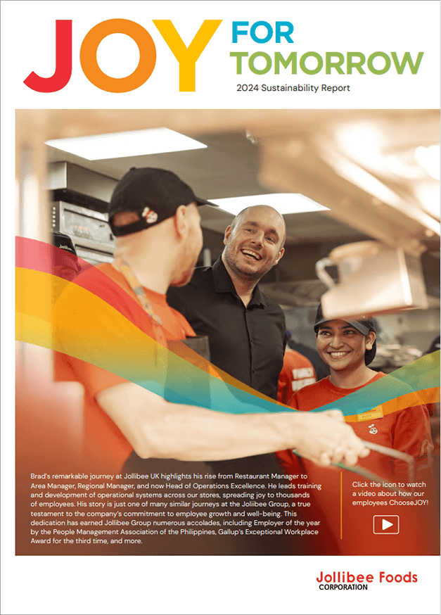 Jollibee Group ranks #1 in Brand Finance 2025 Sustainability Perceptions Index among Philippine brands