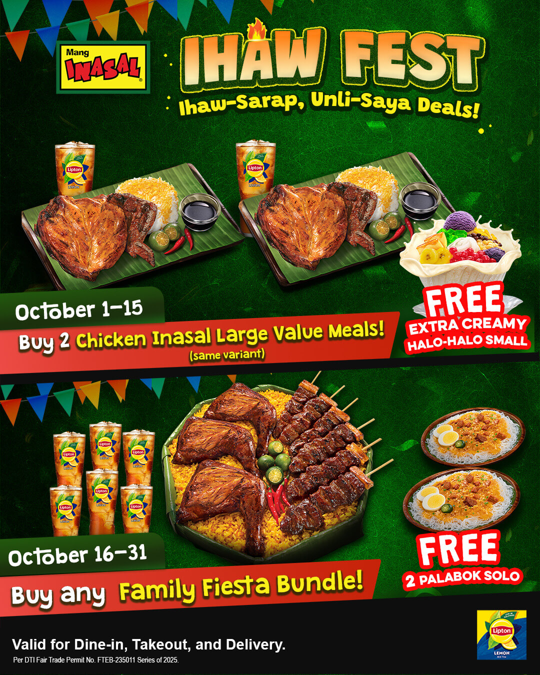 Mang Inasal ignites October with Ihaw Fest 2025