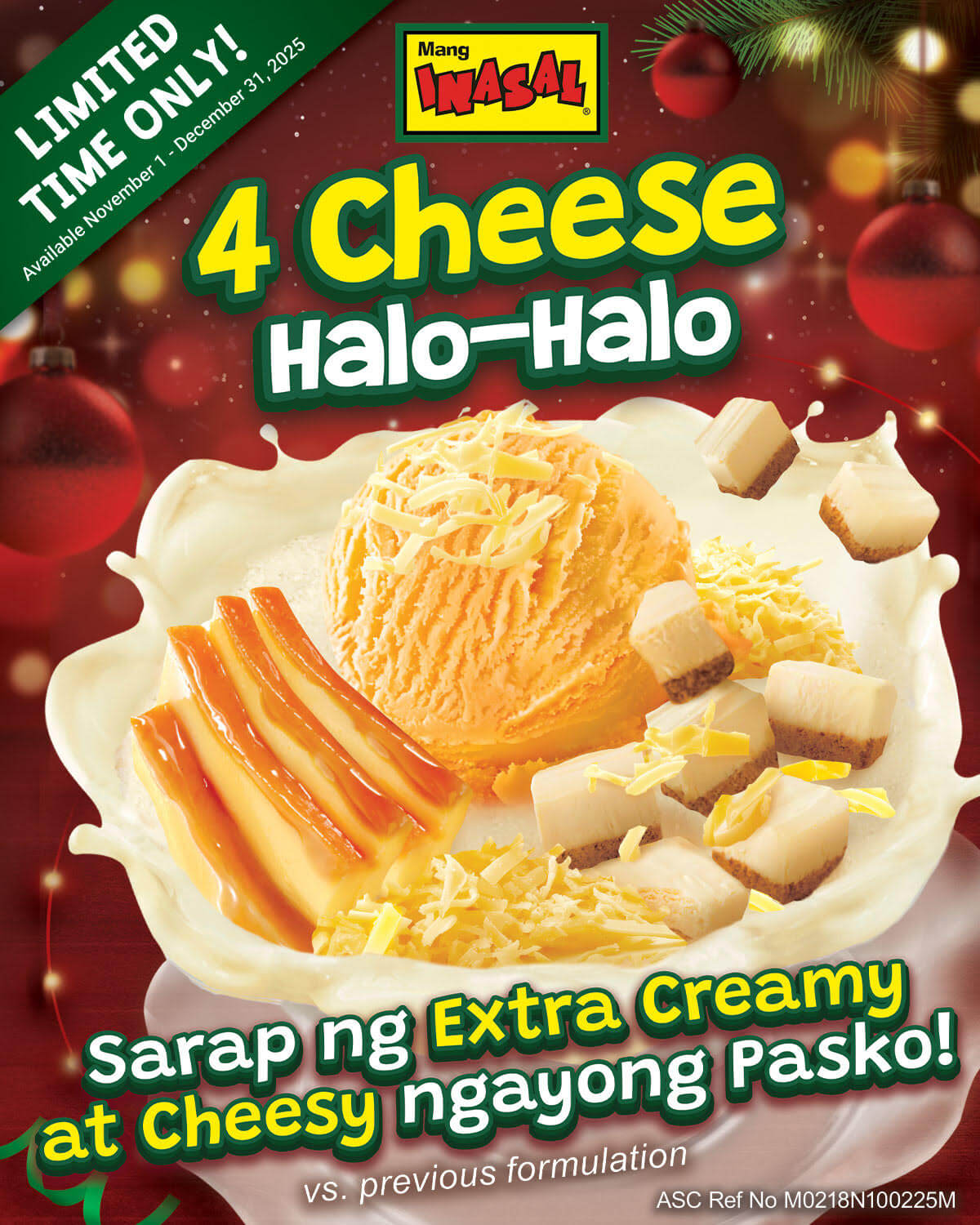 Mang Inasal brings ChristmaSAYA treats this holiday season