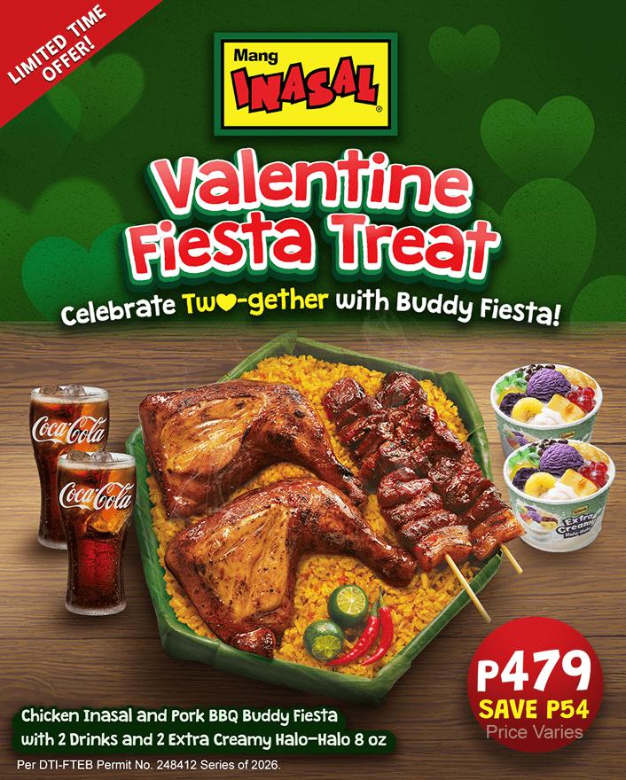 Celebrate love month with Mang Inasal Ihaw-Sarap faves