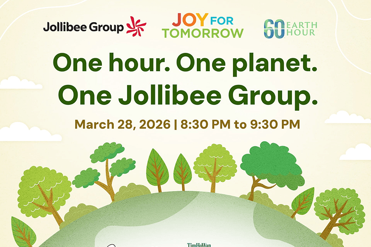 Jollibee Group’s Biggest-Ever Earth Hour Participation Spans 5,354 Locations Worldwide