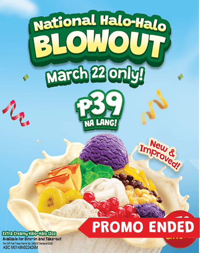 National Halo-Halo Blowout