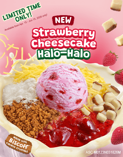 Strawberry Cheesecake Halo-Halo