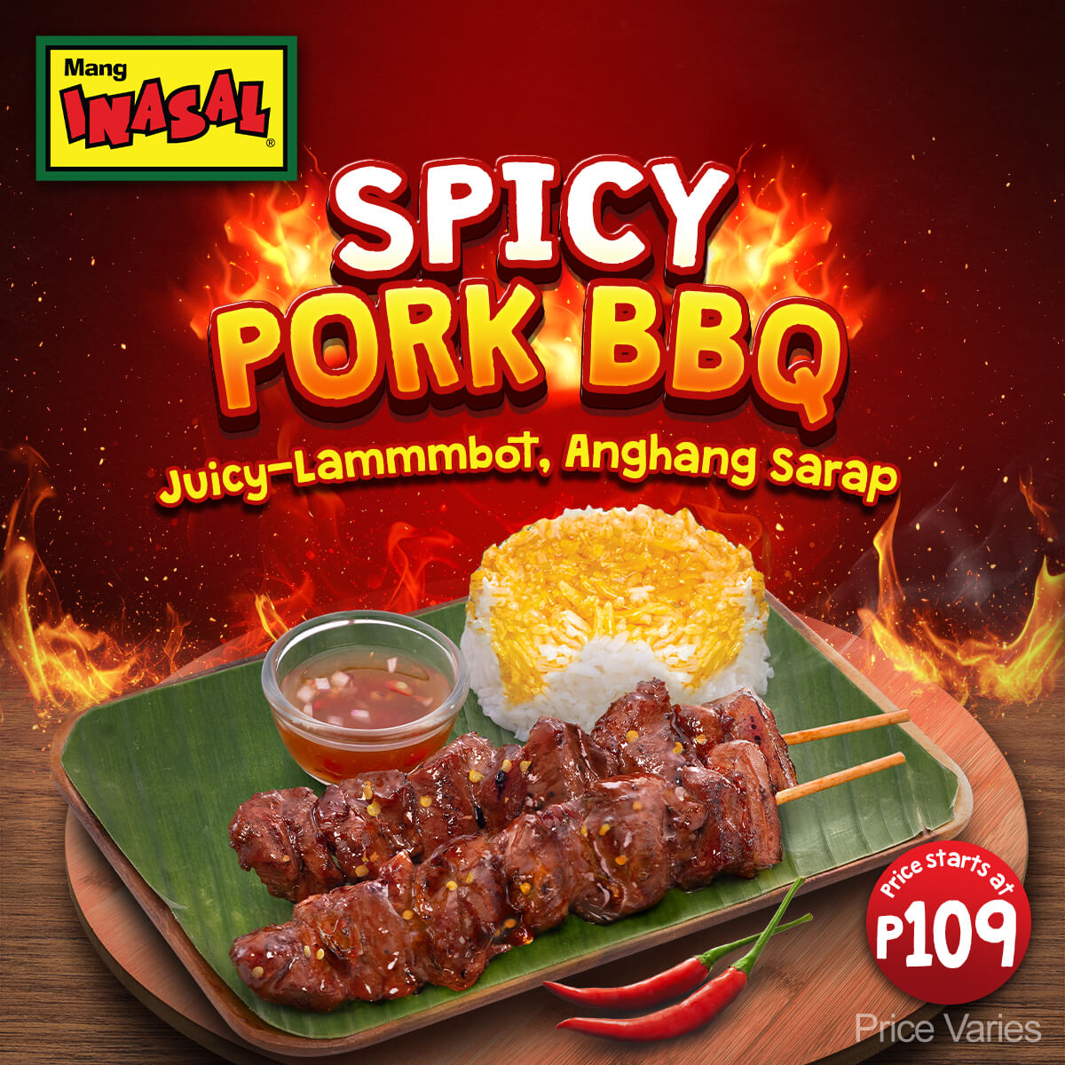 Here to stay: Mang Inasal Spicy Pork BBQ