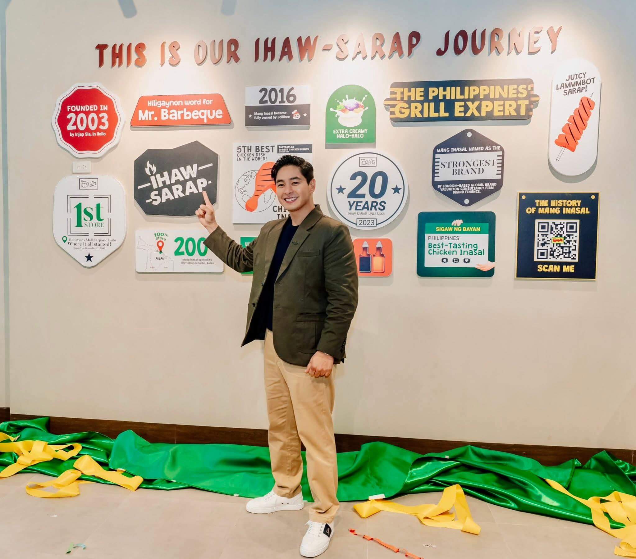Coco Martin marks 10 years with Mang Inasal, headlines October 25 Ihaw Fest
